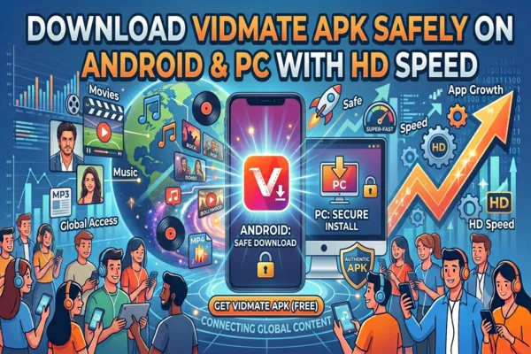 VidMate APK'yı Android ve PC'ye HD Hızında Güvenli Bir Şekilde İndirin