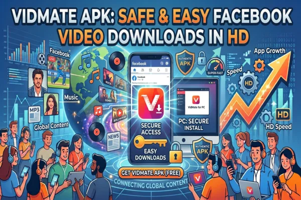 VidMate APK: Güvenli ve Kolay Facebook Video İndirmeleri (HD) - Vidmate Resmi