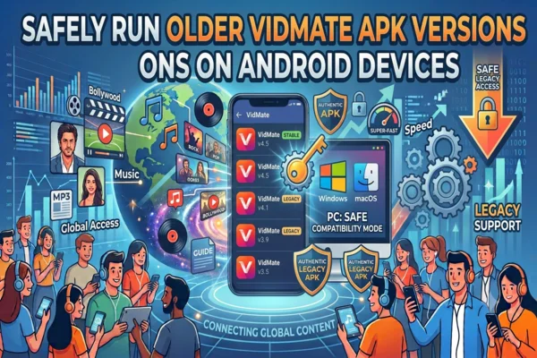 Android Cihazlarda Eski VidMate APK Sürümlerini Güvenle Çalıştırma